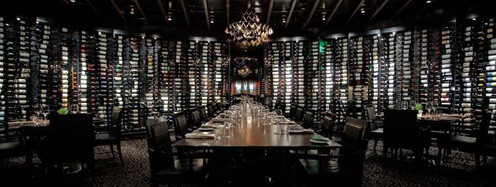 Jean Georges Wine Wall